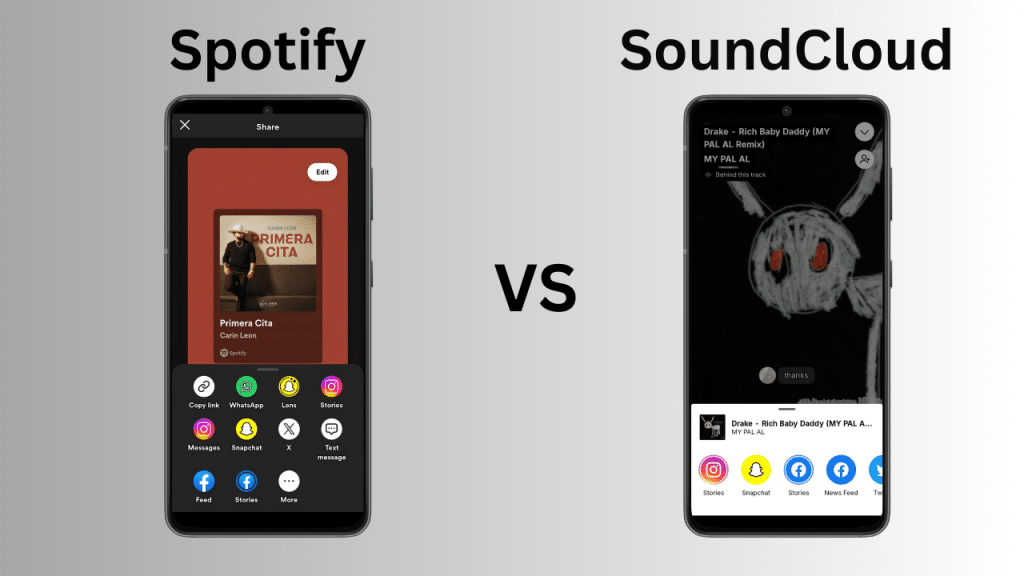 Spotify vs SoundCloud