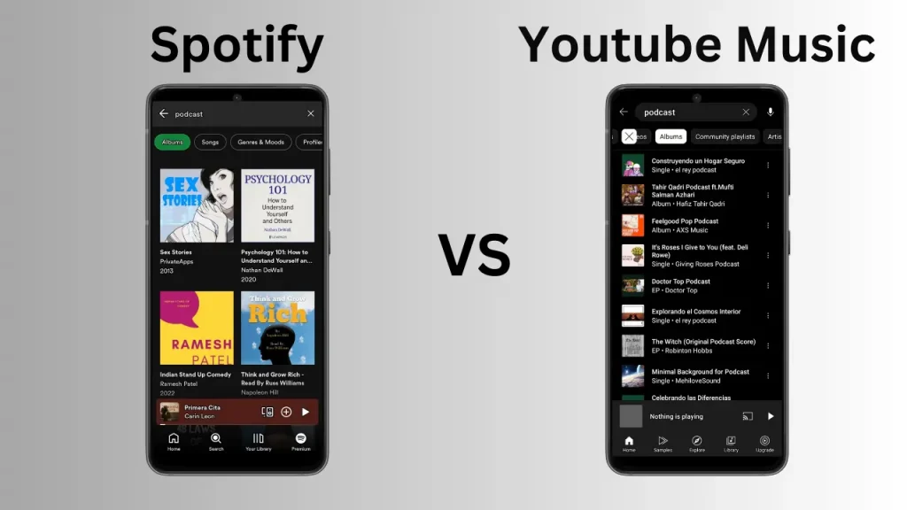 Spotify vs. YouTube Music