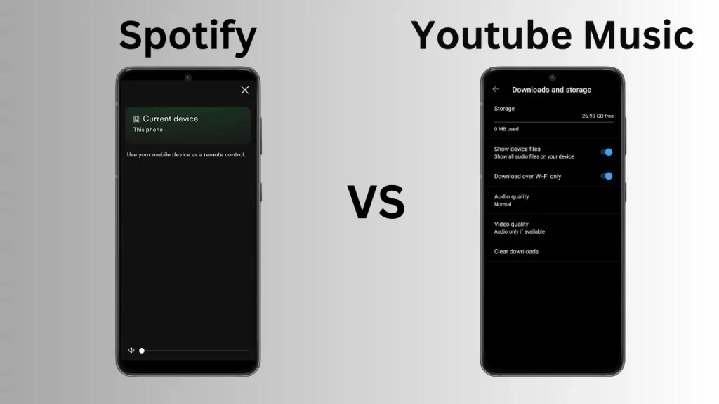 Spotify vs. YouTube Music