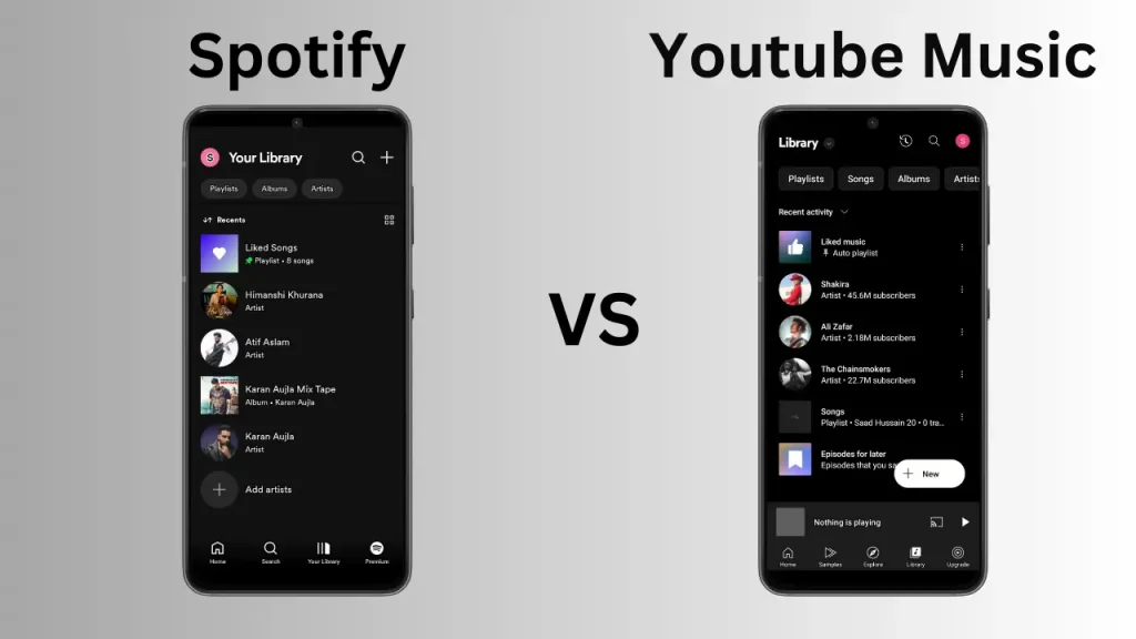 Spotify vs. YouTube Music