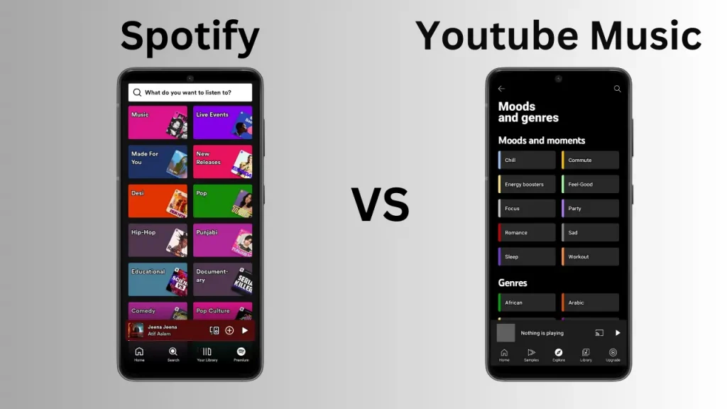 Spotify vs. YouTube Music