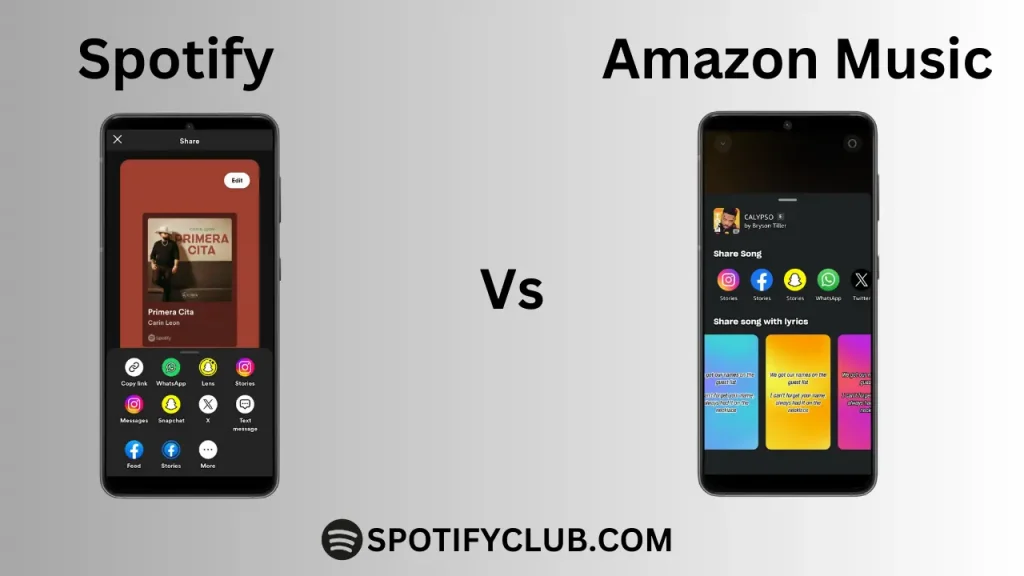 Spotify vs. Amazon Music