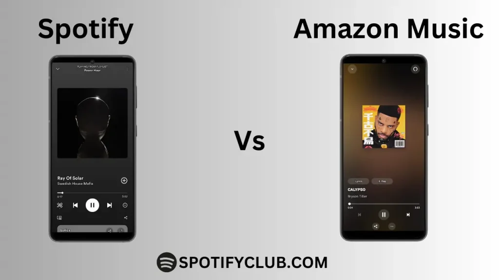 Spotify vs. Amazon Music