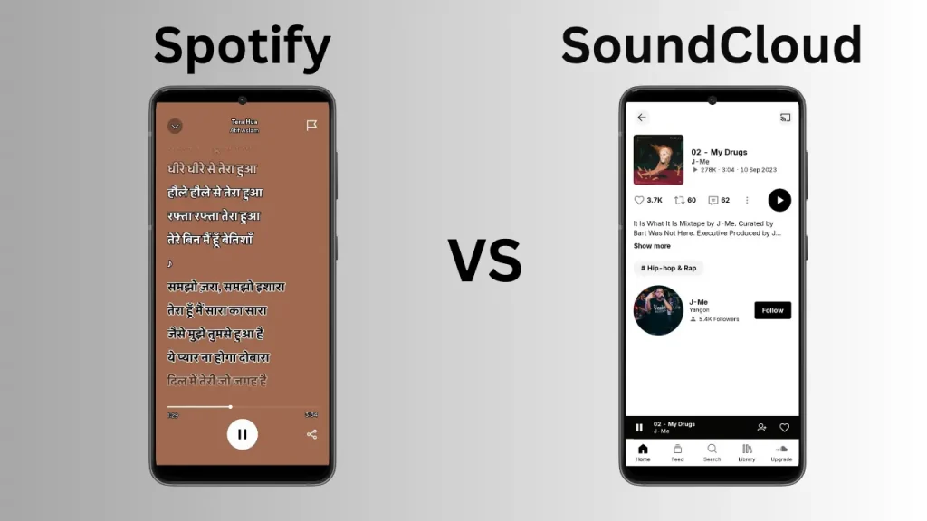 Spotify vs SoundCloud