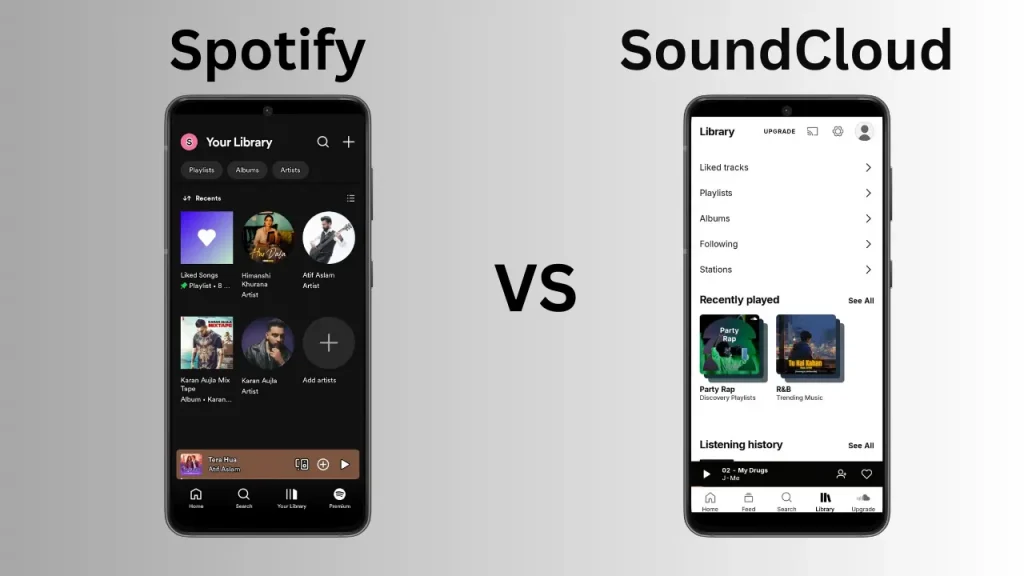 Spotify vs SoundCloud