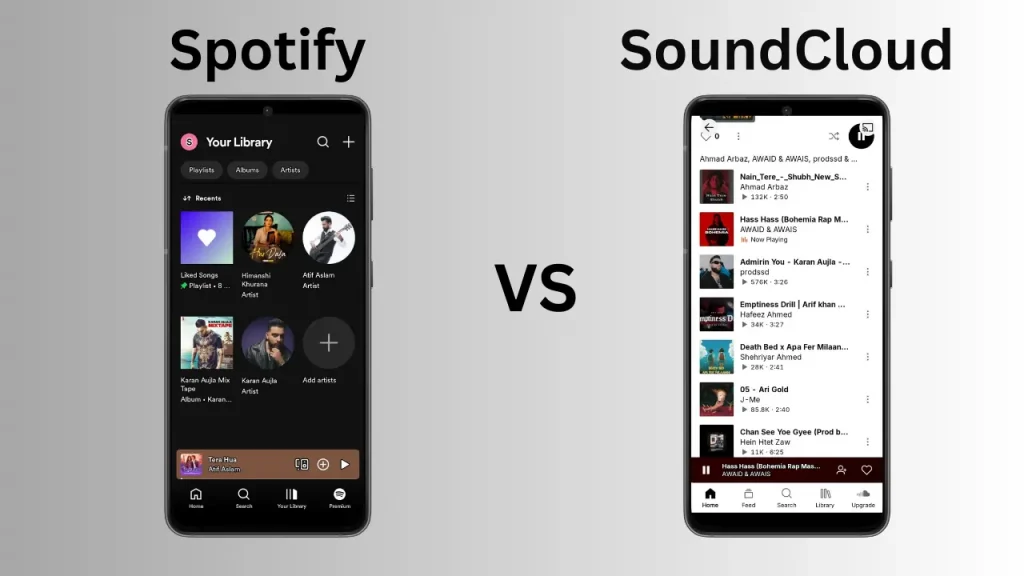 Spotify vs SoundCloud