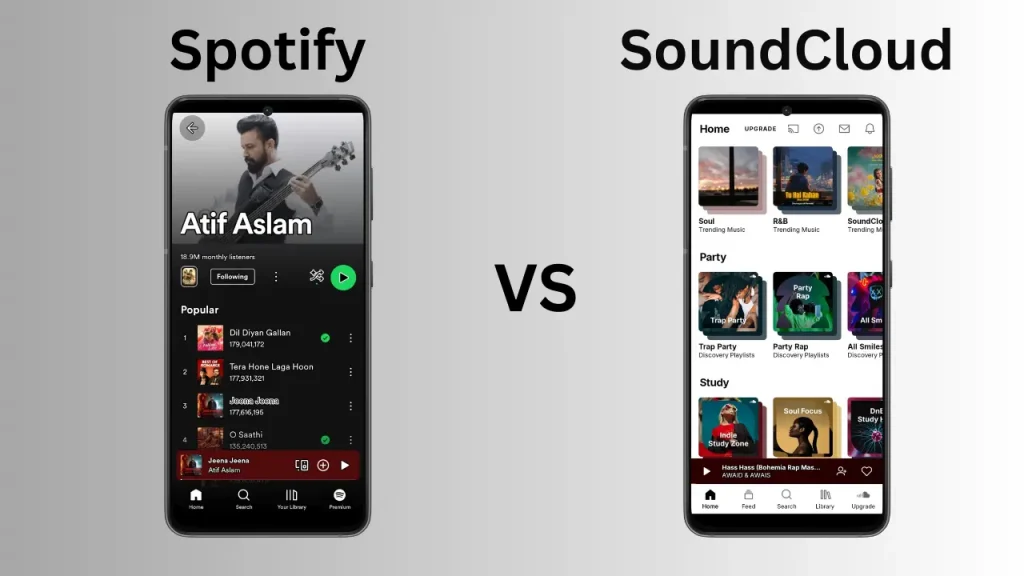 Spotify vs SoundCloud