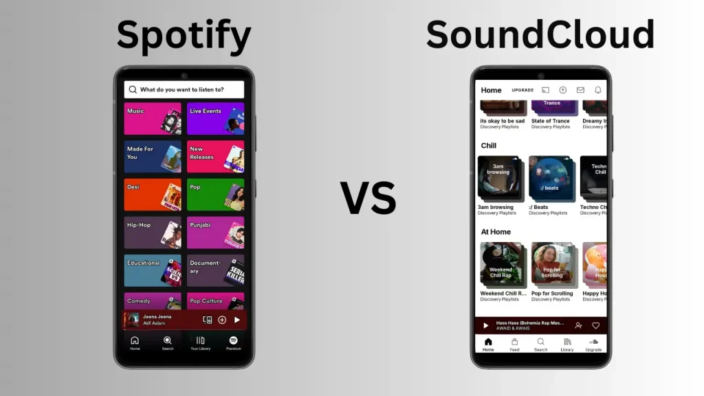 Spotify vs SoundCloud