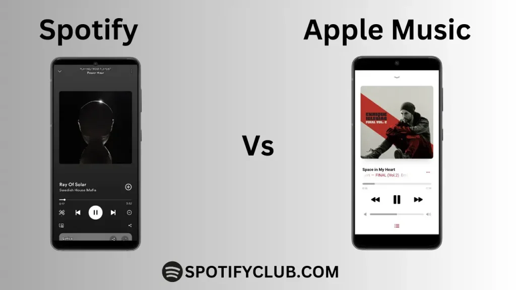 Spotify vs. Apple Music
