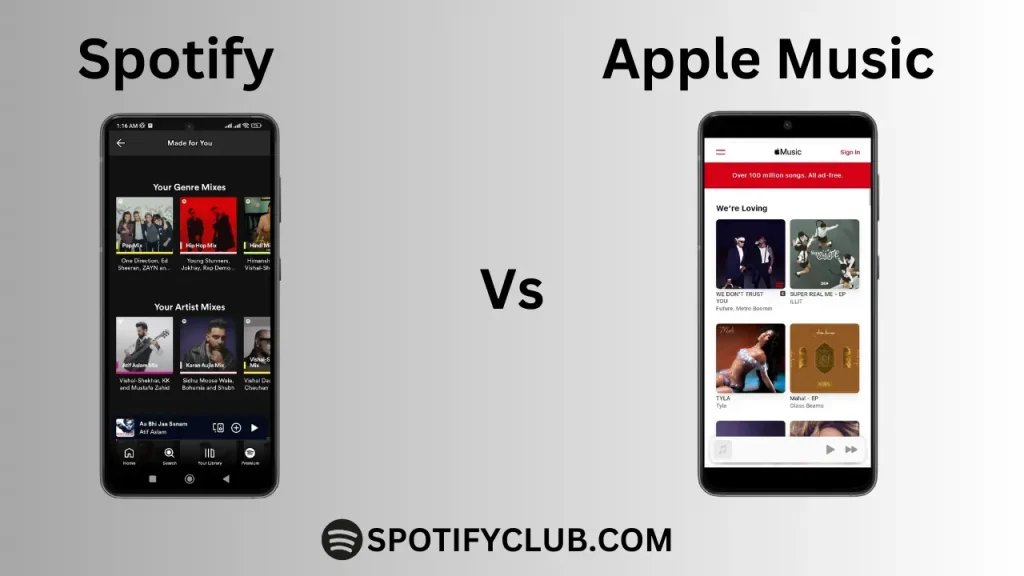 Spotify vs. Apple Music
