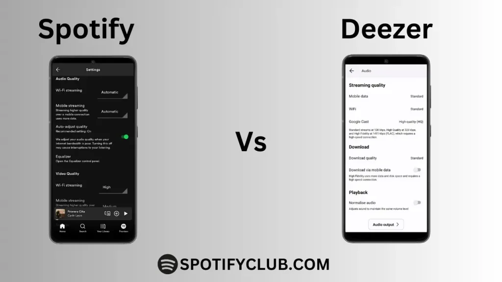 Spotify vs. Deezer