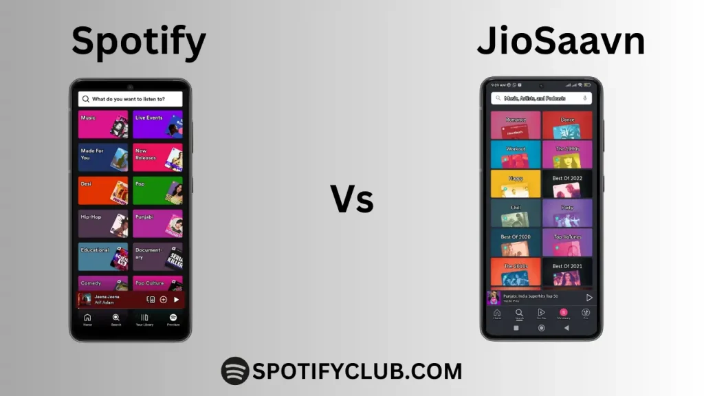 Spotify vs. JioSaavn