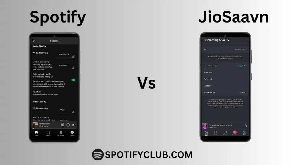 Spotify vs. JioSaavn